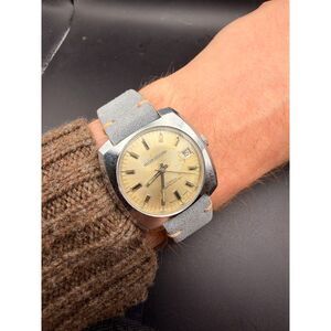 Rare 1970s Jaeger LeCoultre TV Shaped Stainless Steel Men's Watch